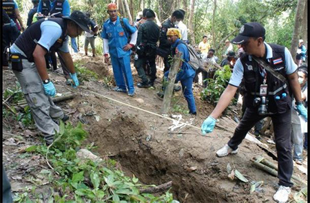 descubren fosa común en el sur de Tailandia El peligroso viaje para huir de la persecución en Myanmar
